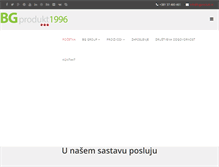 Tablet Screenshot of bgprodukt.rs